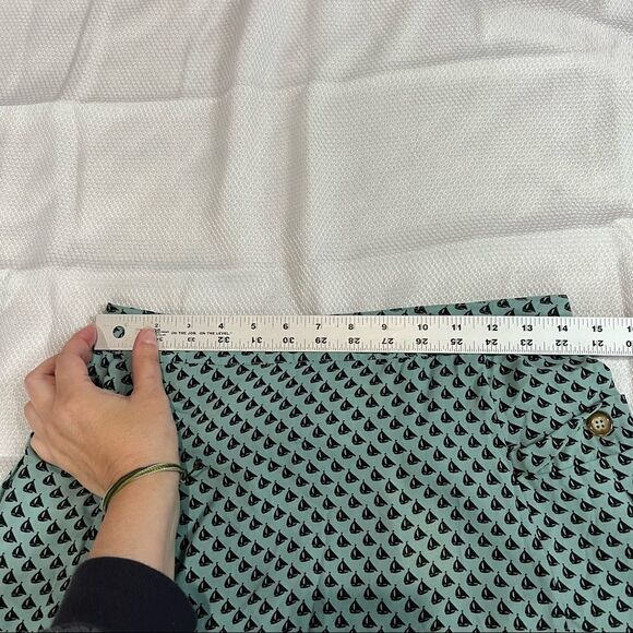 Francesca’s Paisley & Ivy Yacht Party Print Unlined Skirt with Pockets - Picture 3 of 8